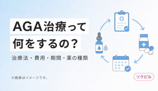 AGA治療は何をするのか？治療法・費用・期間・薬の種類を解説