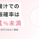我慢汁で妊娠する確率は0.1%未満だがゼロではない理由