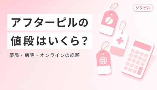 アフターピルの値段はいくら？薬局OTC・オンライン・病院の総額を比較【2026年最新】